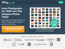 Tablet Screenshot of photzy.com